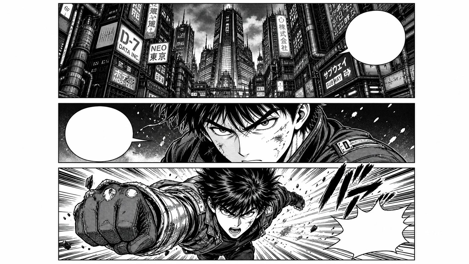 AI Manga Panel Generator sample