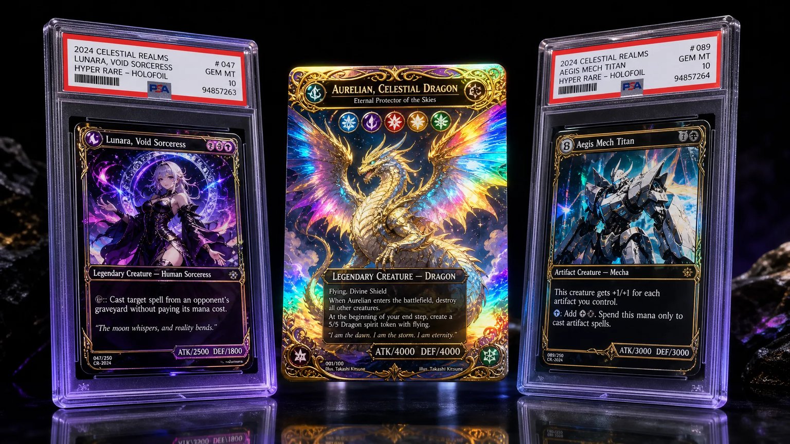 AI Trading Card Generator: Custom TCG & CCG Card Maker sample