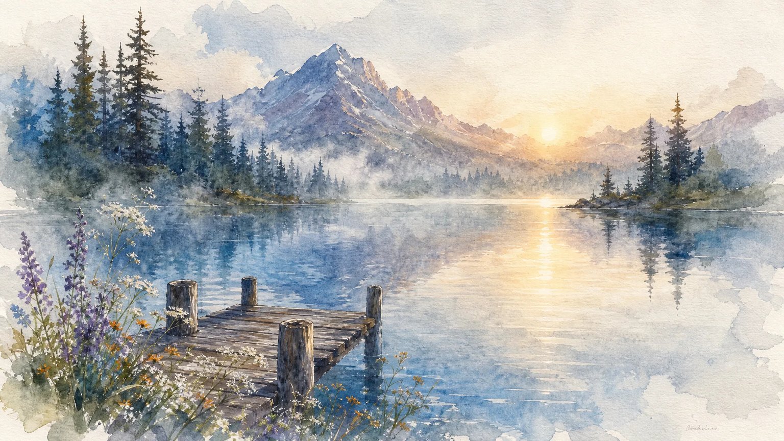 AI Watercolor Generator: Text to Watercolor Art Maker sample