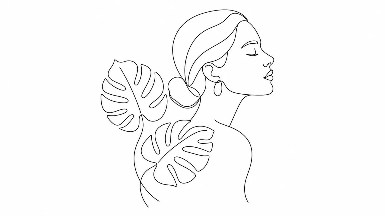 Minimalist Continuous Line