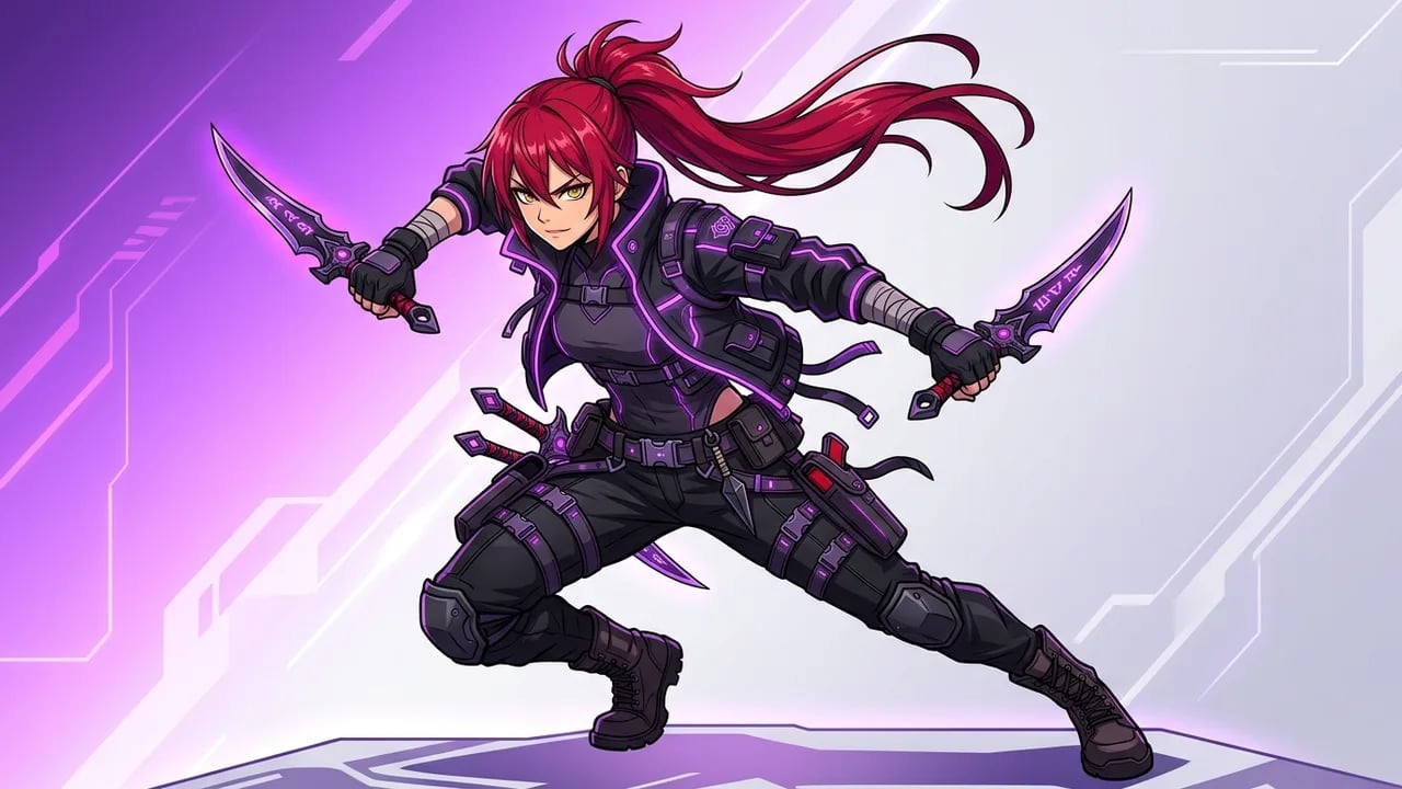 AI OC maker generator creating custom anime original character concept art