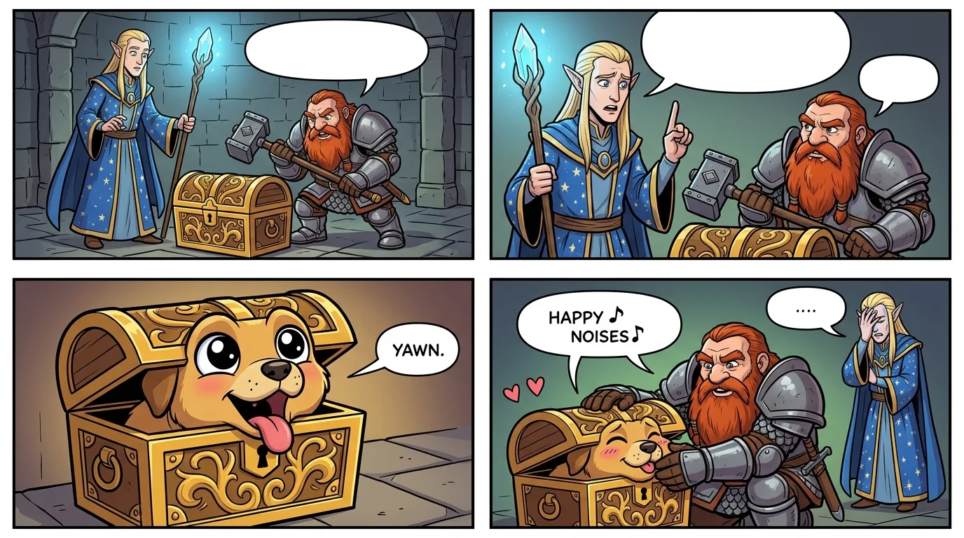 Fantasy RPG — Dungeon Humor